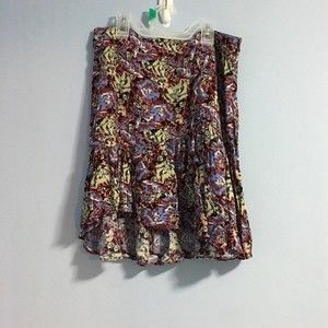 Free People Floral Skirt